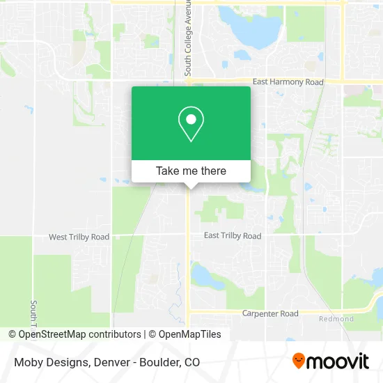 Moby Designs map
