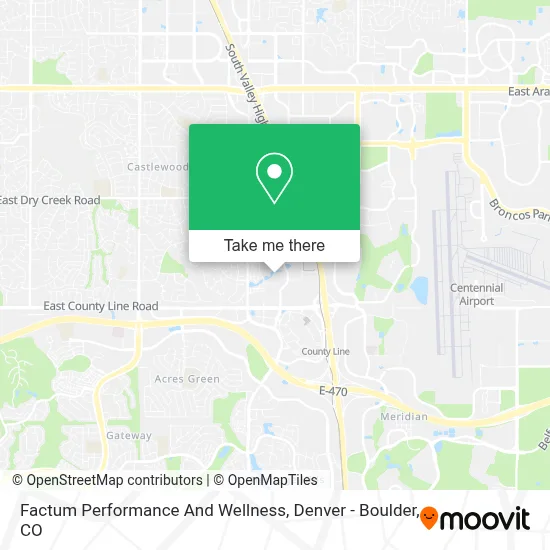 Factum Performance And Wellness map