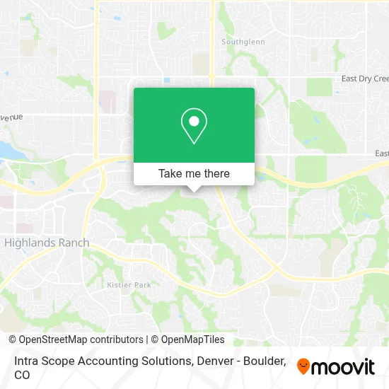 Intra Scope Accounting Solutions map