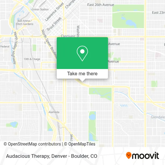 Audacious Therapy map