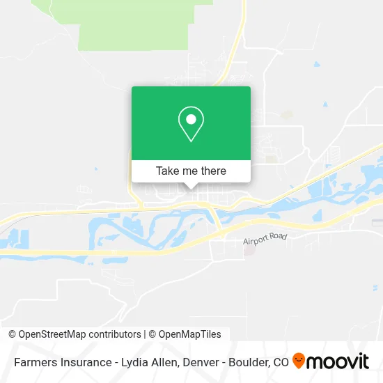 Farmers Insurance - Lydia Allen map
