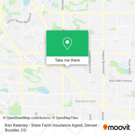 Ken Kearney - State Farm Insurance Agent map