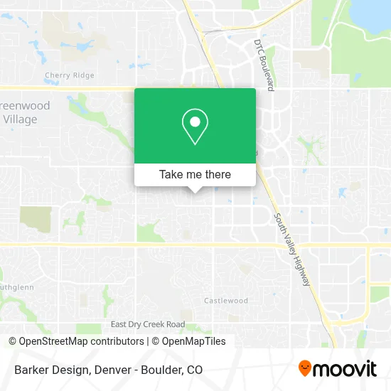 Barker Design map