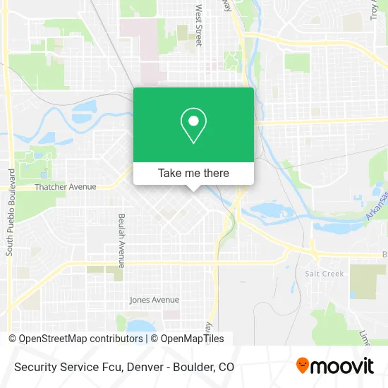 Security Service Fcu map
