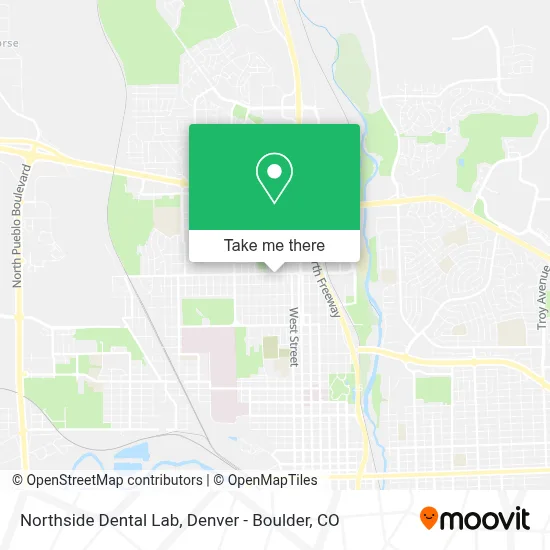 Northside Dental Lab map