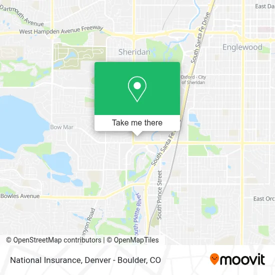 National Insurance map
