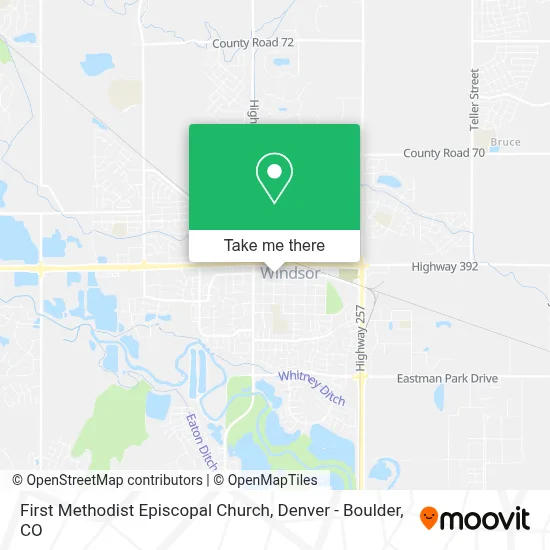 First Methodist Episcopal Church map