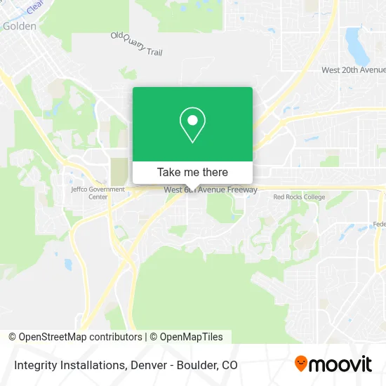 Integrity Installations map