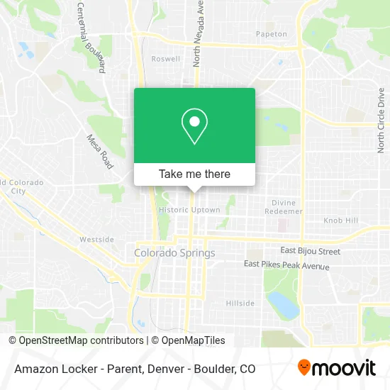 Amazon Locker - Parent map