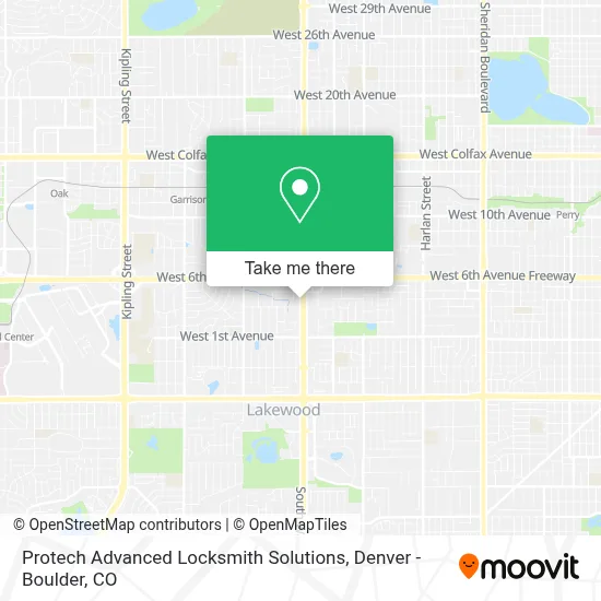 Protech Advanced Locksmith Solutions map