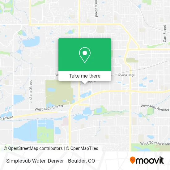 Simplesub Water map
