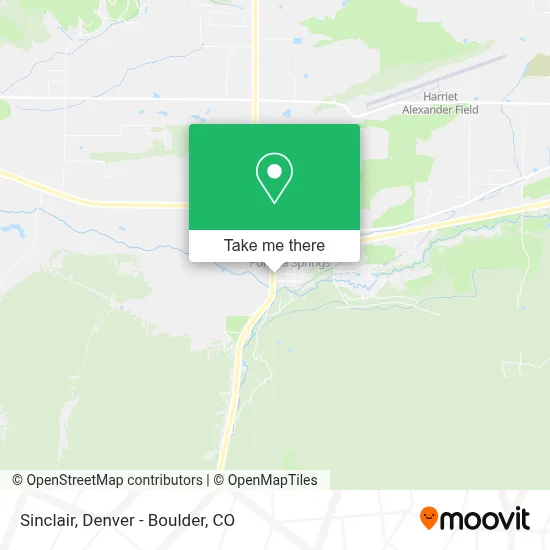 Sinclair map