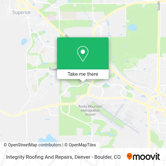 Integrity Roofing And Repairs map