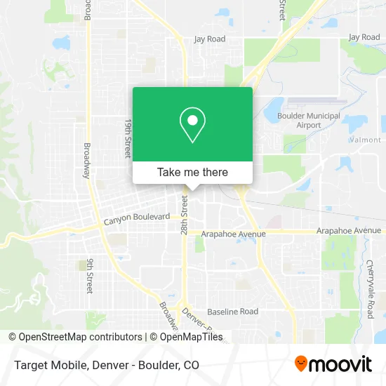 Target Mobile map