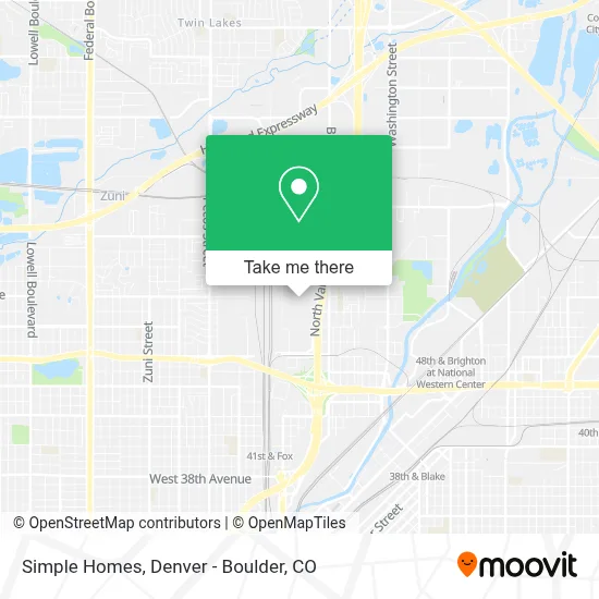 Simple Homes map