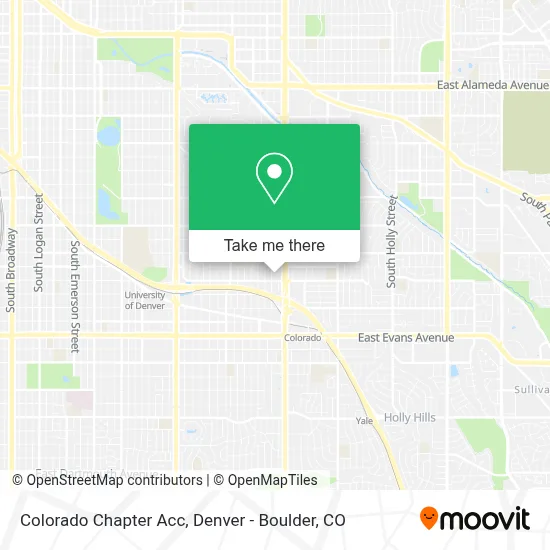 Colorado Chapter Acc map