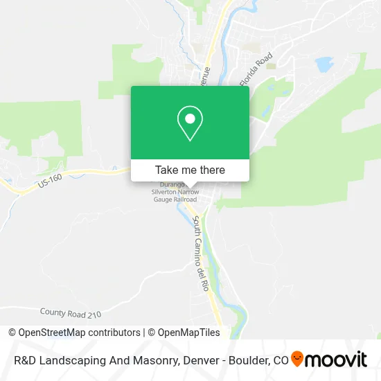 R&D Landscaping And Masonry map