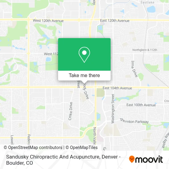Sandusky Chiropractic And Acupuncture map