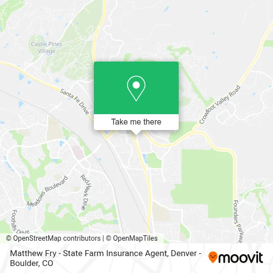 Matthew Fry - State Farm Insurance Agent map