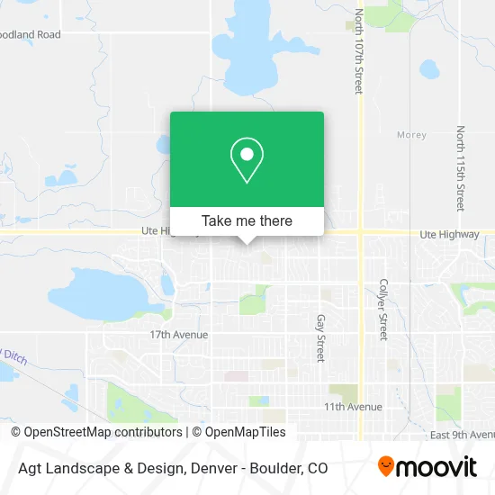 Agt Landscape & Design map