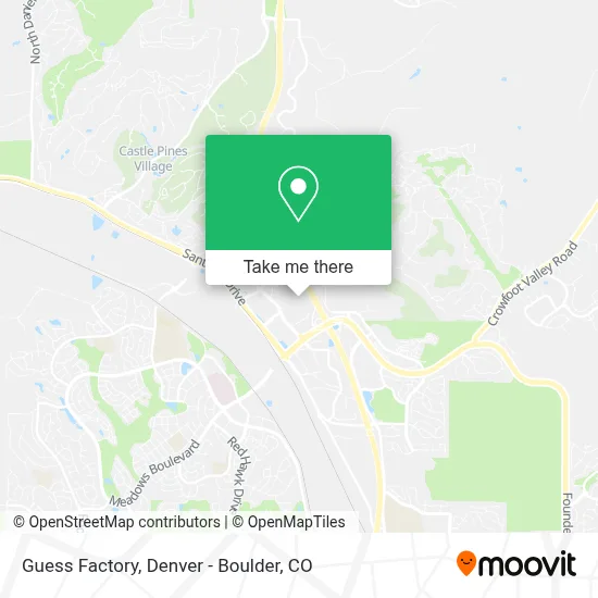 Guess Factory map