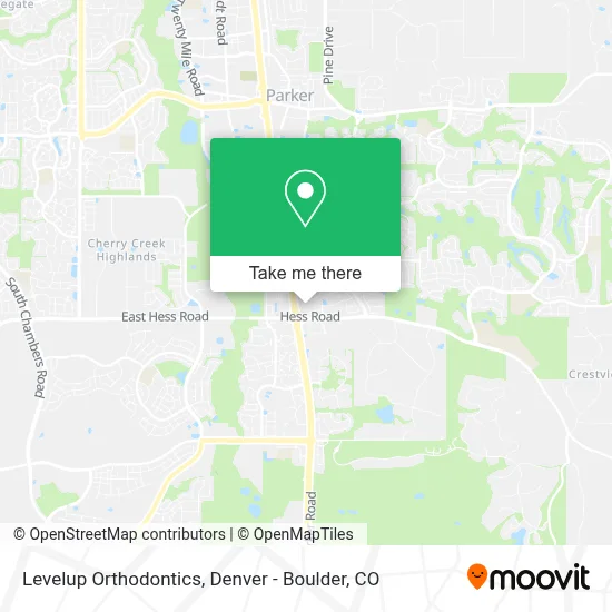 Levelup Orthodontics map