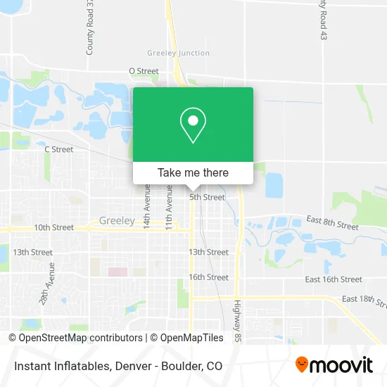 Instant Inflatables map