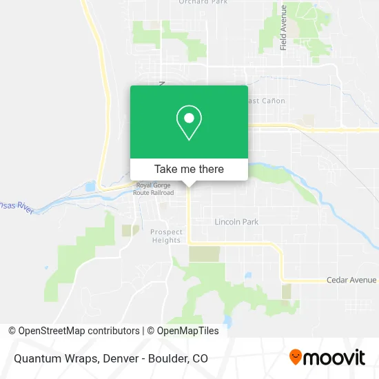 Quantum Wraps map