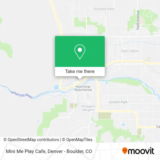 Mini Me Play Cafe map
