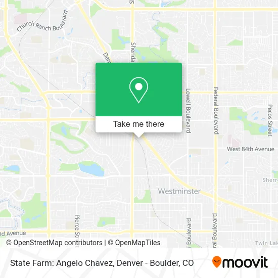 State Farm: Angelo Chavez map