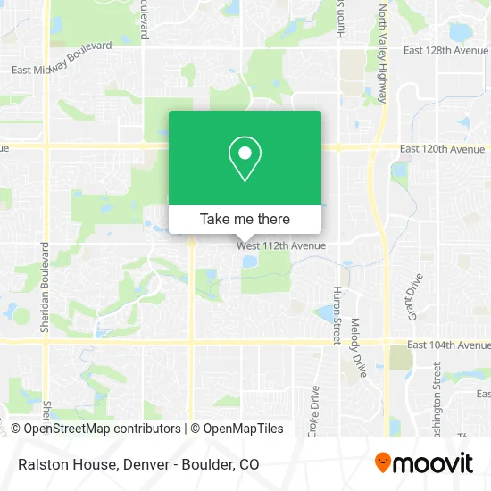 Ralston House map