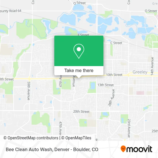 Bee Clean Auto Wash map
