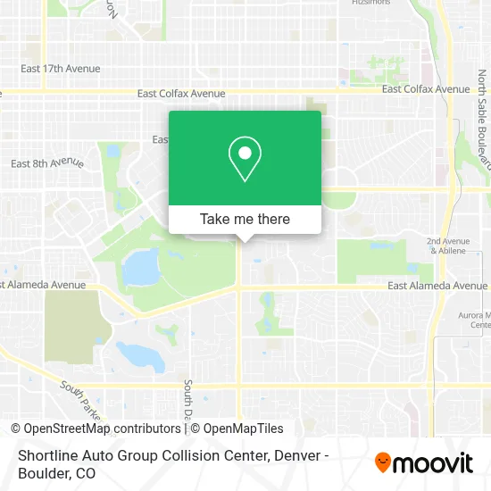 Shortline Auto Group Collision Center map