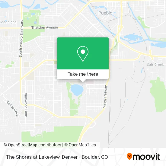 The Shores at Lakeview map