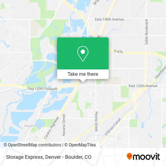 Storage Express map