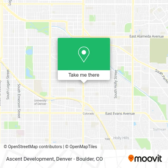 Ascent Development map