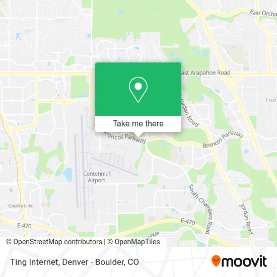 Ting Internet map