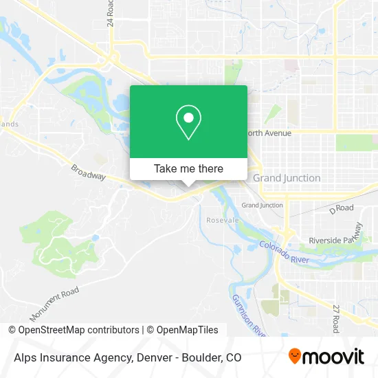 Alps Insurance Agency map