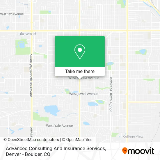 Advanced Consulting And Insurance Services map