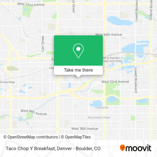 Taco Chop Y Breakfast map