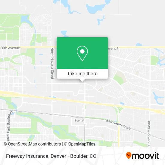 Freeway Insurance map