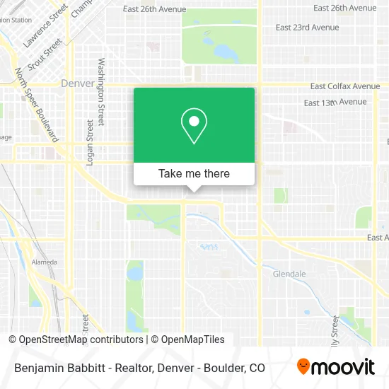 Benjamin Babbitt - Realtor map