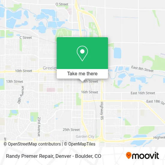 Randy Premer Repair map