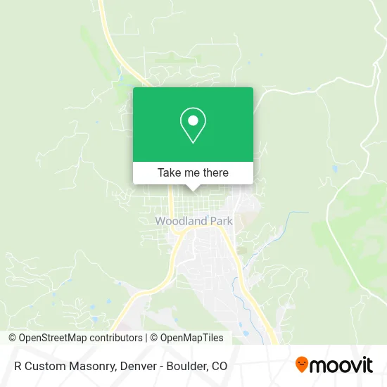 R Custom Masonry map