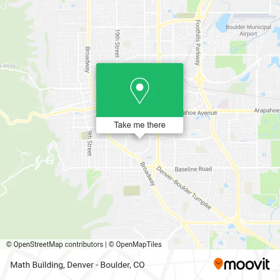 Math Building map