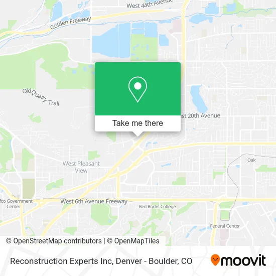 Reconstruction Experts Inc map