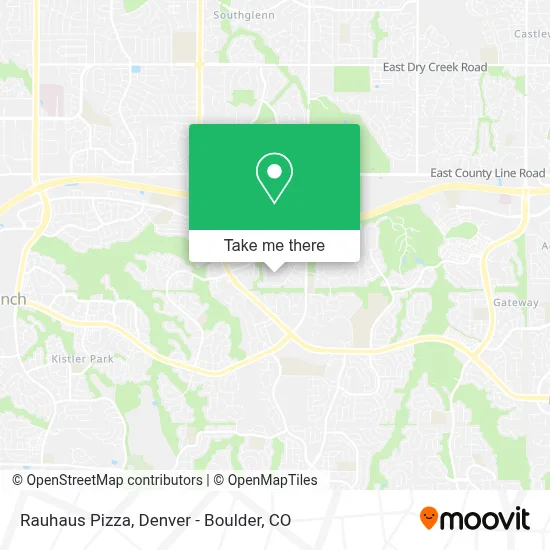 Rauhaus Pizza map