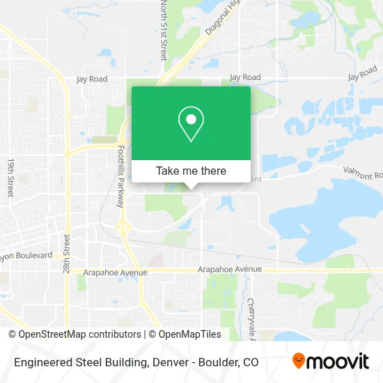 Engineered Steel Building map