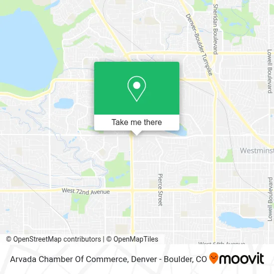 Arvada Chamber Of Commerce map