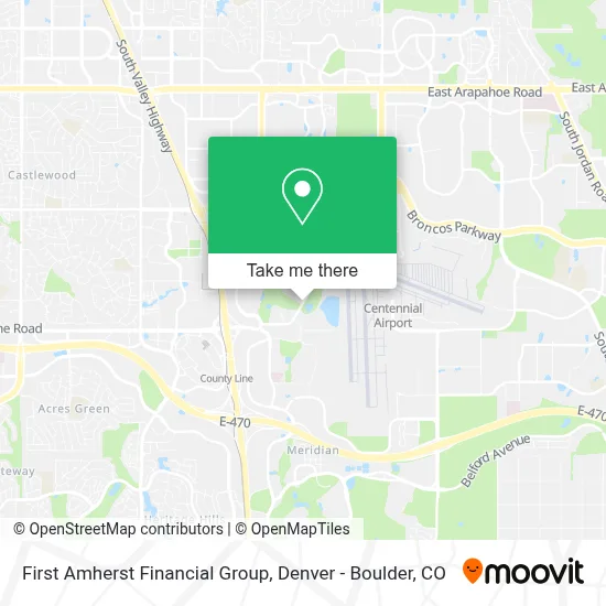 First Amherst Financial Group map